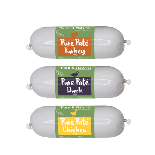 Pure Pate Poultry Variety Bundle 3 x 400g