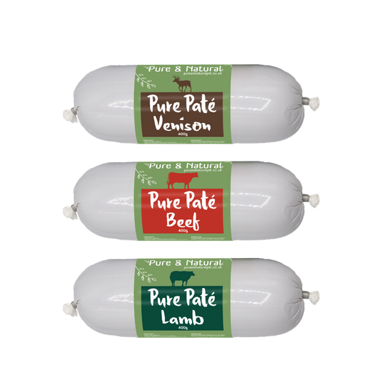Pure Pate Red Meat Variety Bundle 3 x 400g