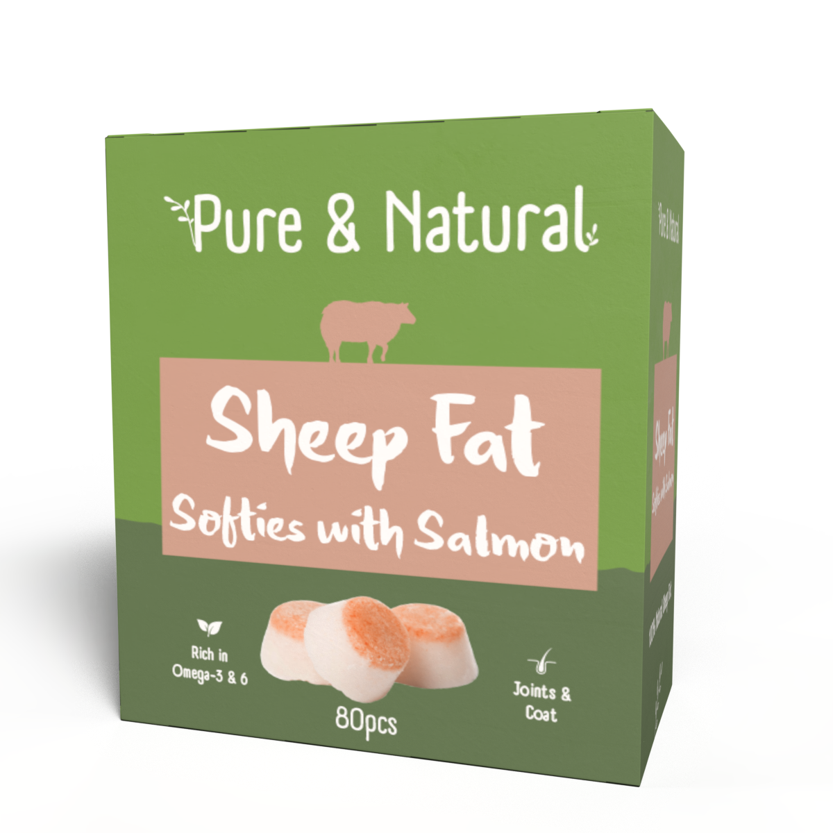 Sheep Fat Softies with Salmon