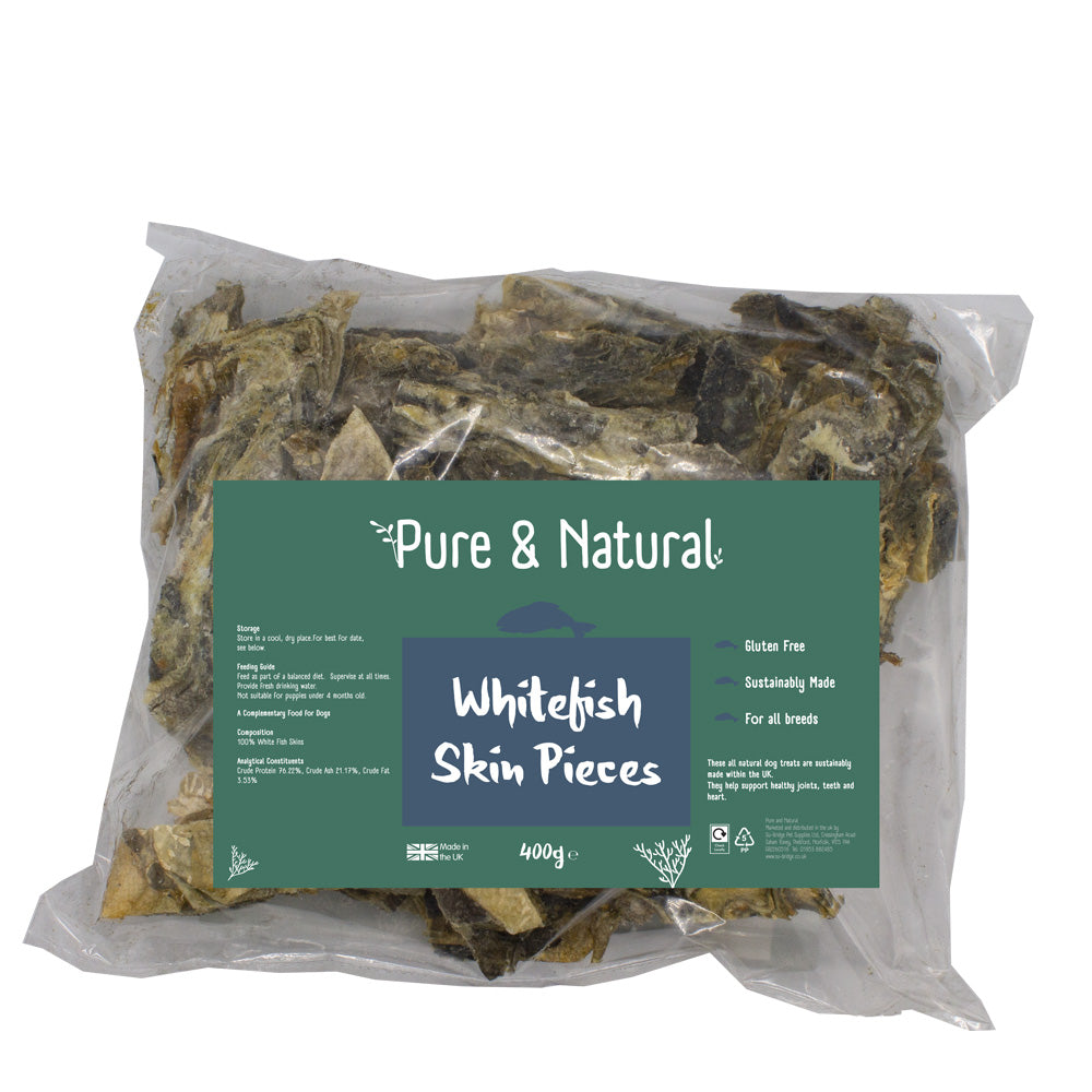 Whitefish Skin Pieces